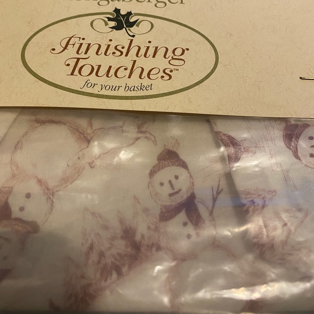 Longaberger Homestead Basket Liner